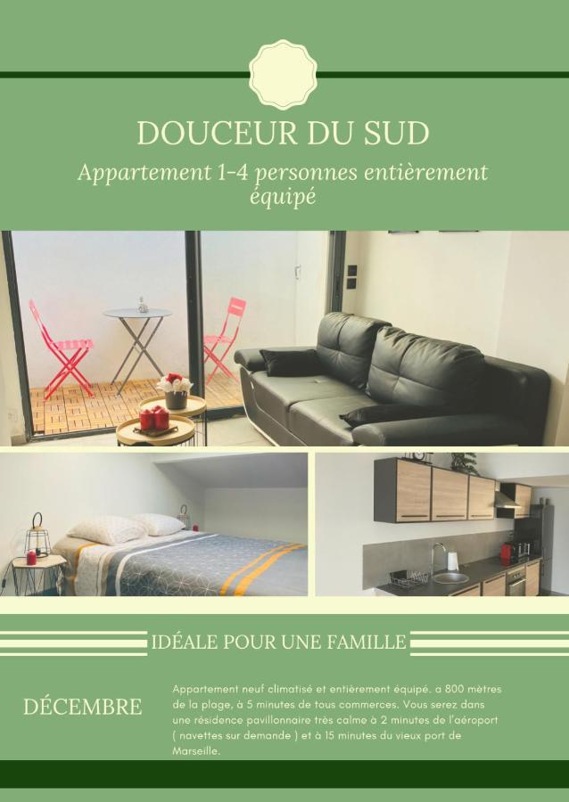 Douceur Du Sud Apartment Vitrolles  Bagian luar foto